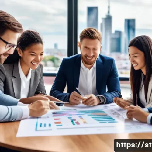 Home 24 스타트업 마케팅과 프리랜서 - **Prompt 1: Unearthing the Startup's Core Value**
A diverse team of startup founders (male and f...