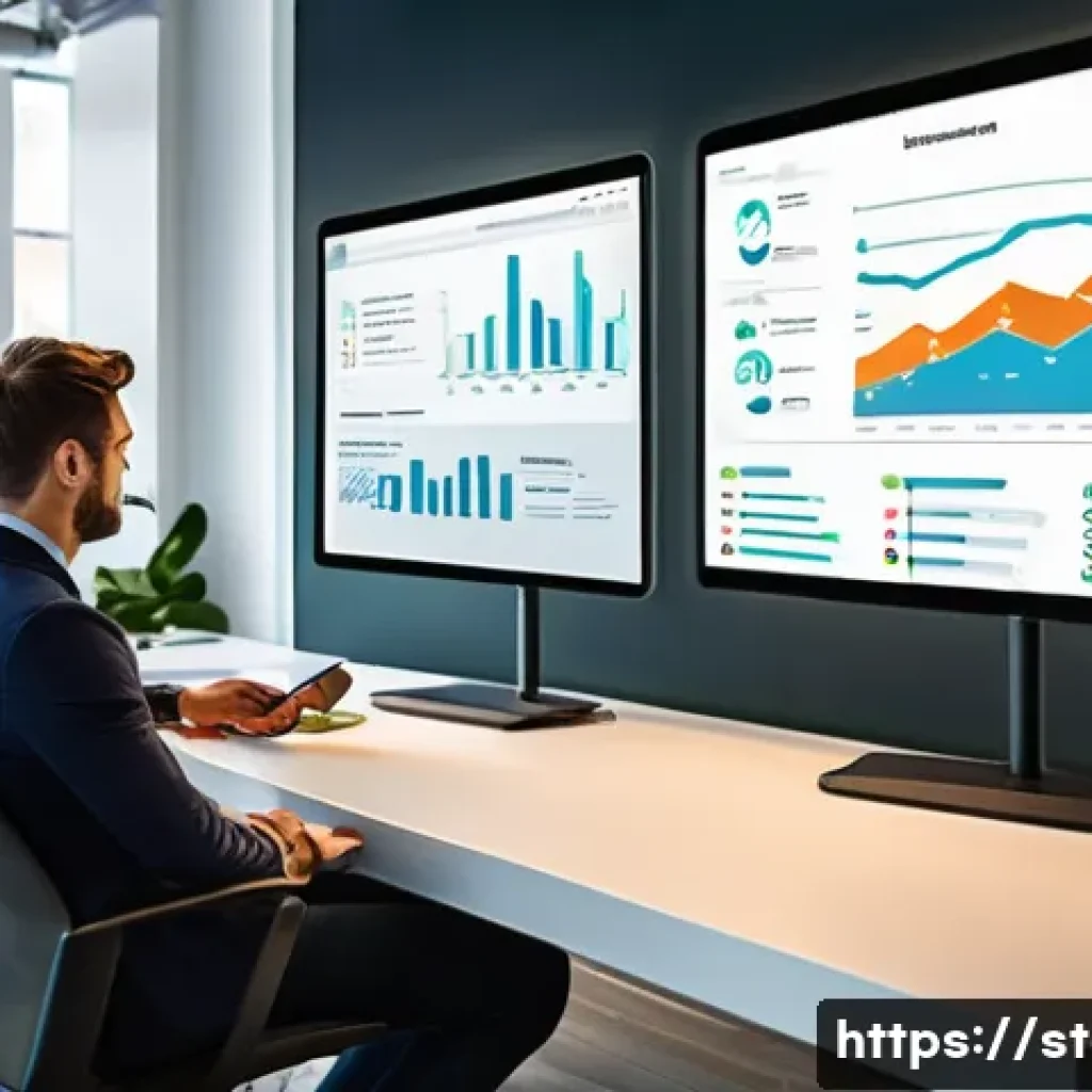 스타트업 마케팅과 데이터 분석 - **Prompt 1: Data-Driven Precision Marketing in a Modern Startup Office**
A vibrant, sunlit, open...